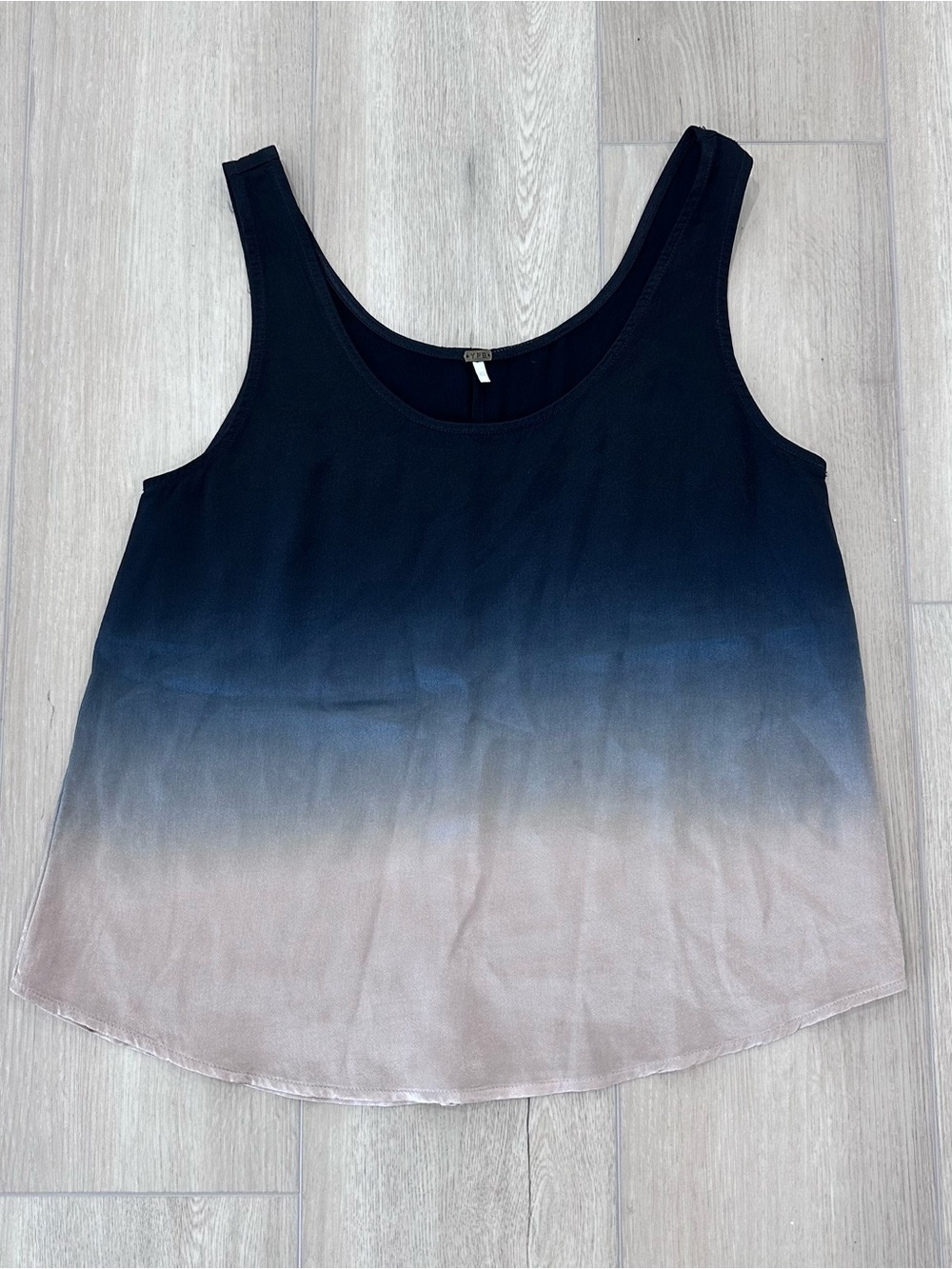 YFB young fabulous & broke silky ombré dip dyed tank XS